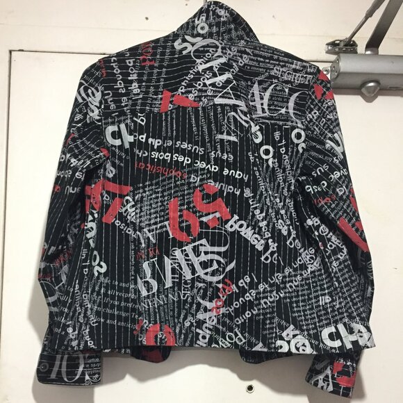 VINTAGE CINNAMON SEA COLLECTION PRINT JACKETS SIZE 10 - Picture 4 of 8